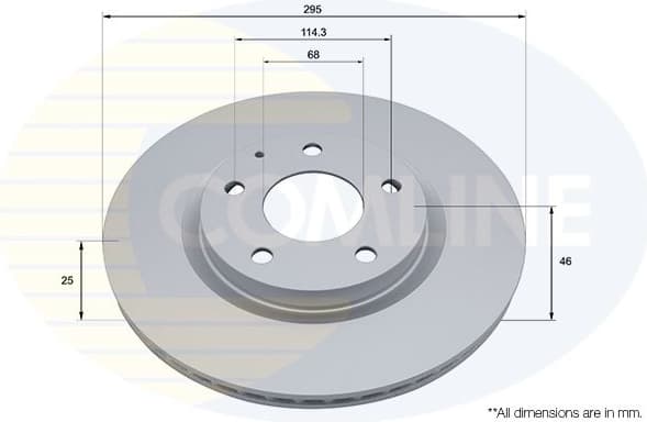 Brake Disc COATED ADC5075V