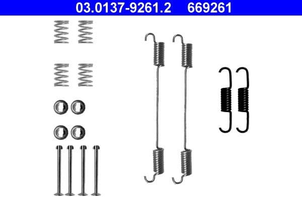 Accessory Kit, brake shoes 03.0137-9261.2 - image 2