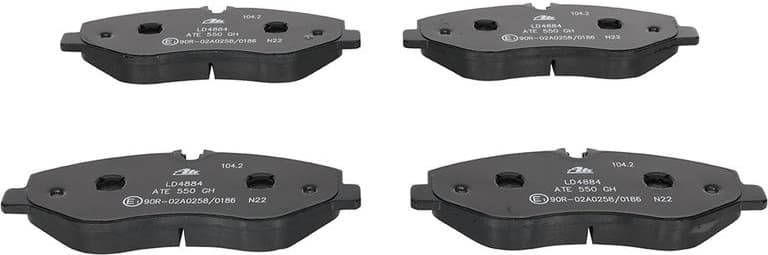 Brake Pad Set, disc brake ATE Ceramic 13.0470-4884.2 - image 3