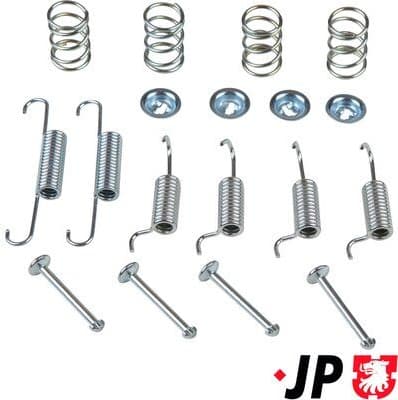 Accessory Kit, parking brake shoes JP 4664001710