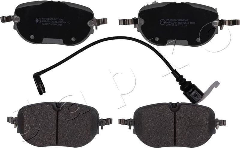 Brake Pad Set, disc brake 500986