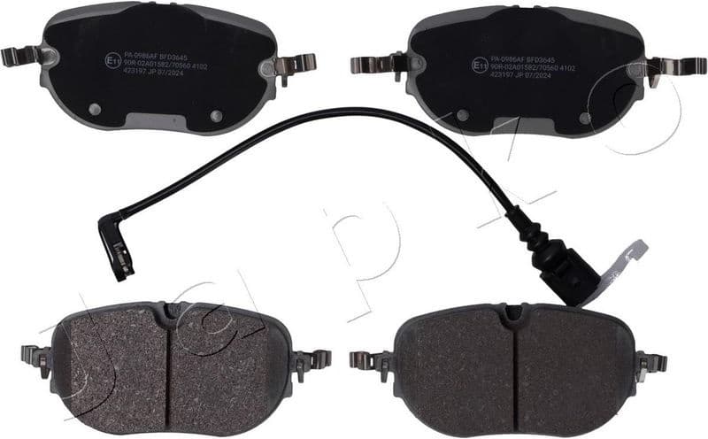 Brake Pad Set, disc brake 500986 - image 2