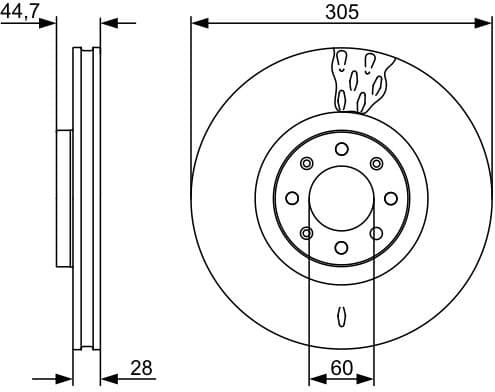Brake Disc 0986479531 - image 6