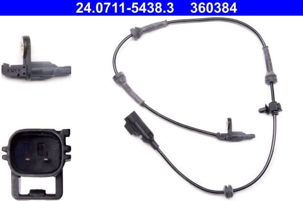 Sensor, wheel speed 24071154383 - image 2