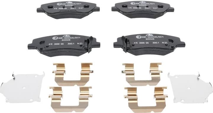 Brake Pad Set, disc brake 13.0460-5506.2 - image 3