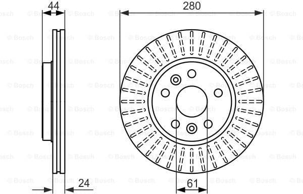 Brake Disc 0986479611 - image 2