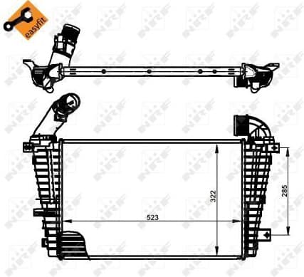 Charge Air Cooler EASY FIT 30302