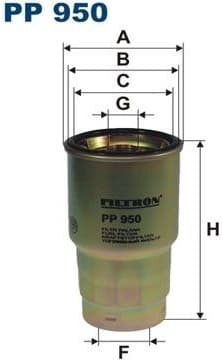 Fuel Filter PP950