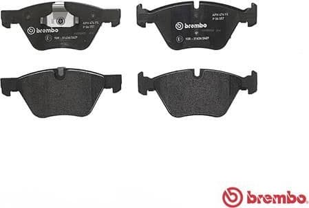 Brake Pad Set, disc brake PRIME LINE P06057 - image 2
