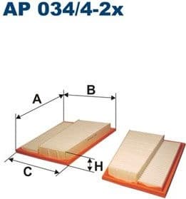 Air Filter AP034/4-2X