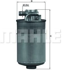 Filter diesel fuel KL154 - image 2