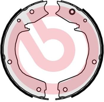 Brake Shoe Set, parking brake ESSENTIAL LINE S54524 - image 3