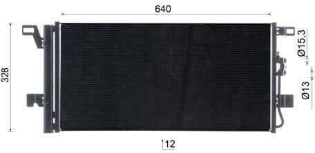 Condenser, air conditioning BEHR AC1079000S - image 10