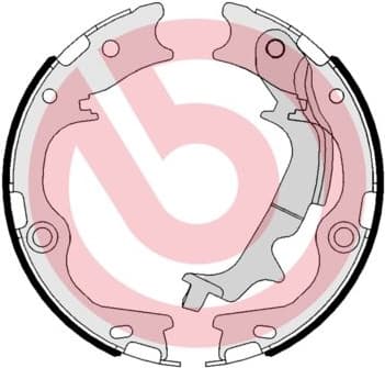 Brake Shoe Set ESSENTIAL LINE S30537 - image 3