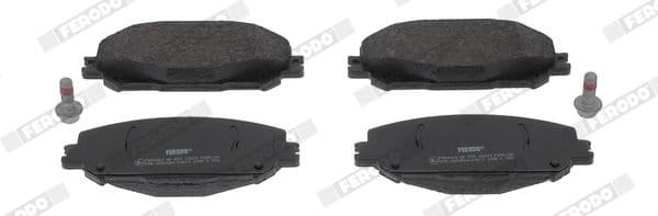 Brake pads front, Top Quality FDB5198
