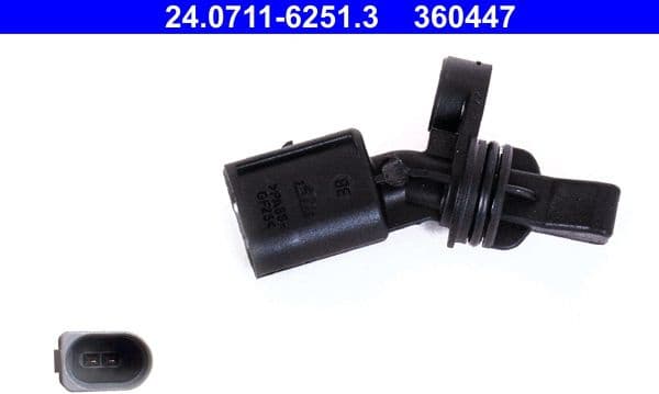 Sensor, wheel speed 24071162513 - image 2