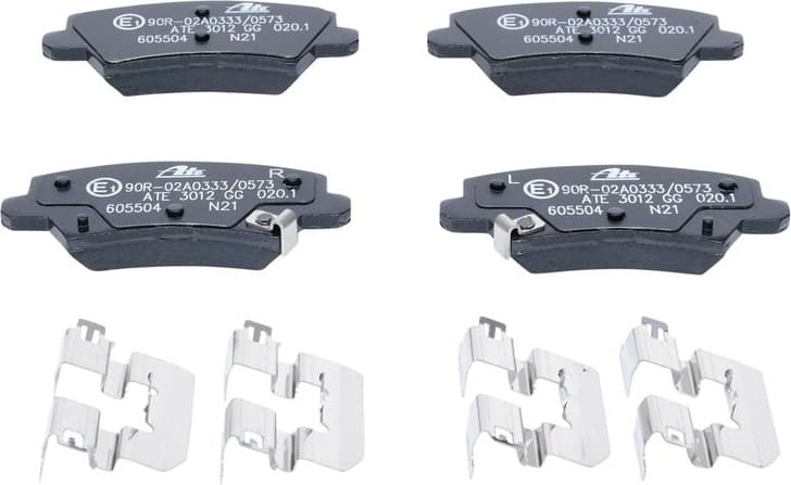 Brake Pad Set, disc brake 13.0460-5504.2 - image 3