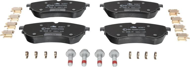 Brake Pad Set, disc brake 13.0460-3877.2 - image 3