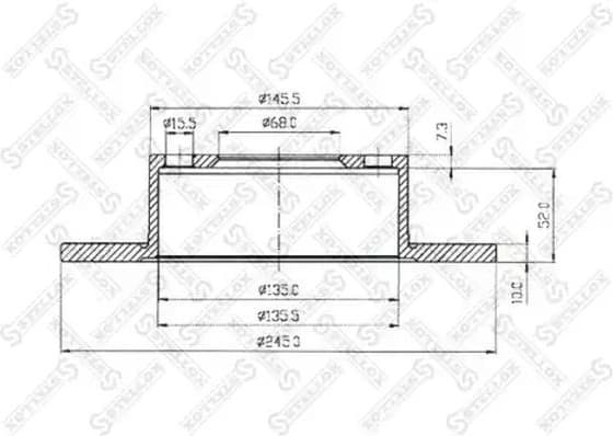 Brake Disc 6020-4749-SX