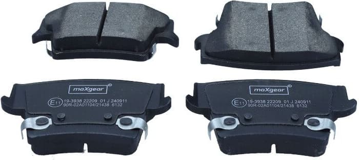 Brake Pad Set, disc brake 19-3938