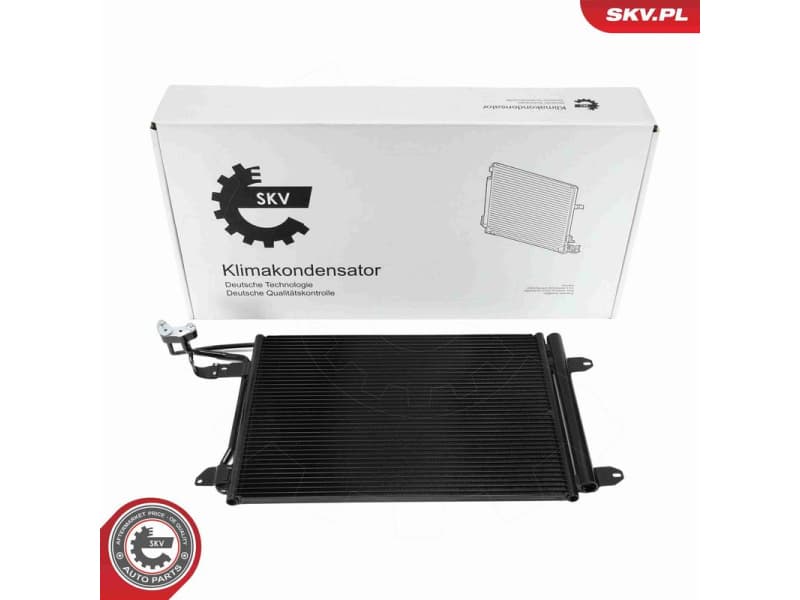 Condenser, air conditioning 86SKV001