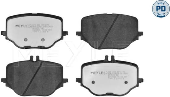 Brake Pad Set, disc brake MEYLE-PD: Advanced performance and design. 025 263 9014/PD