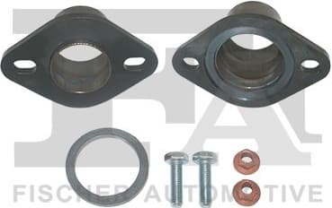 Flange, exhaust pipe 066-801.023