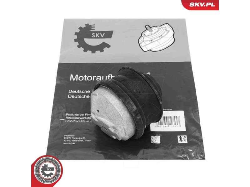 Mounting, engine 75SKV132