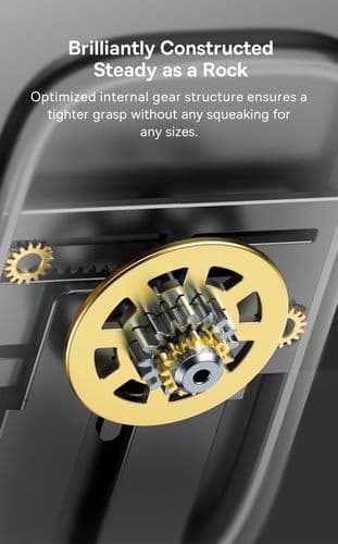 Automobilinis latoklis 4.7-6.7" ekranų telefonams, juodas - Autoera - image 13