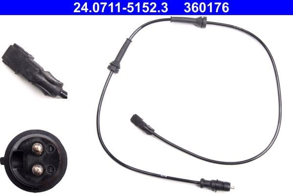 Sensor, wheel speed 24.0711-5152.3 - image 2