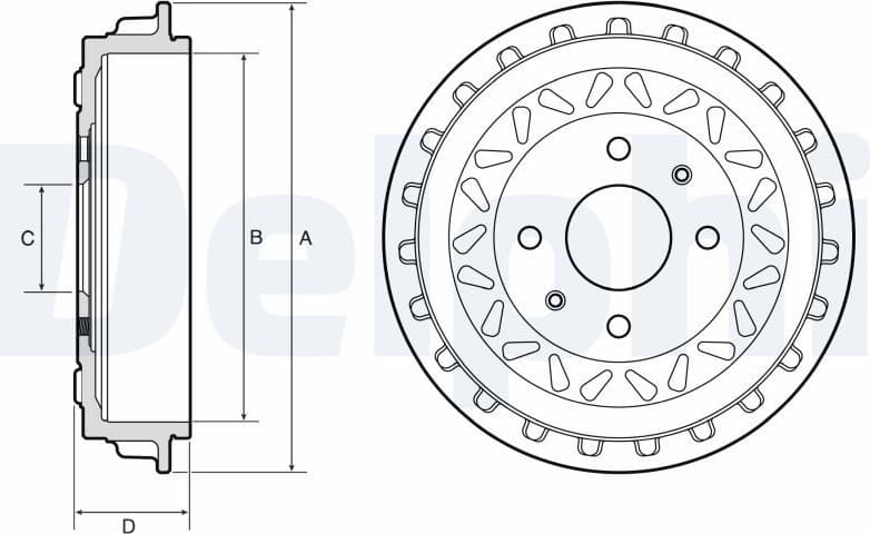 Brake Drum BF663