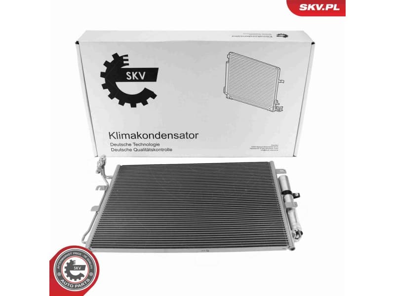Condenser, air conditioning 86SKV312
