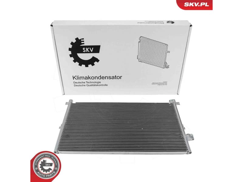 Condenser, air conditioning 86SKV221