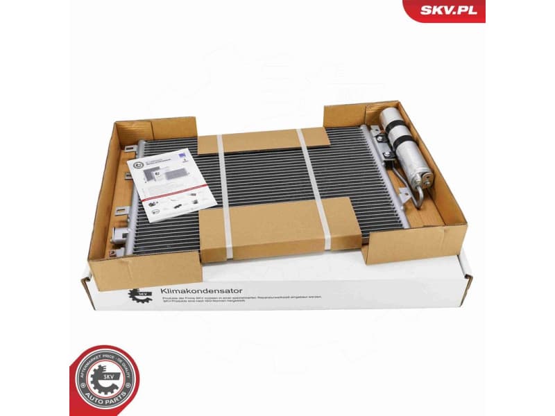 Condenser, air conditioning 86SKV366 - image 7