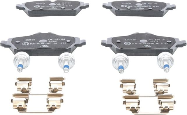 Brake Pad Set, disc brake ATE Ceramic 13.0470-2639.2 - image 2