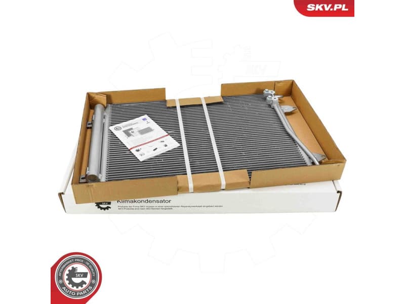 Condenser, air conditioning 86SKV142 - image 5