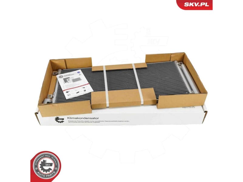 Condenser, air conditioning 86SKV163 - image 5