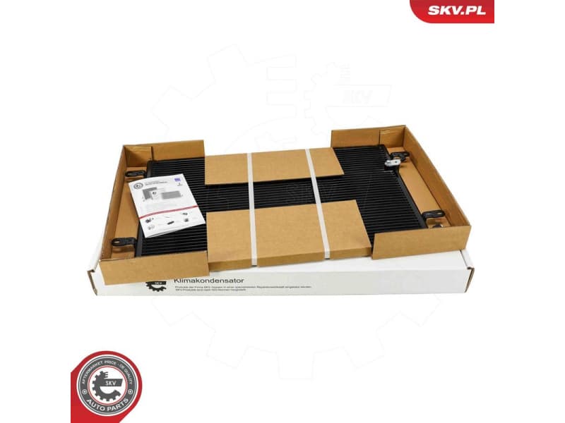 Condenser, air conditioning 86SKV038 - image 5