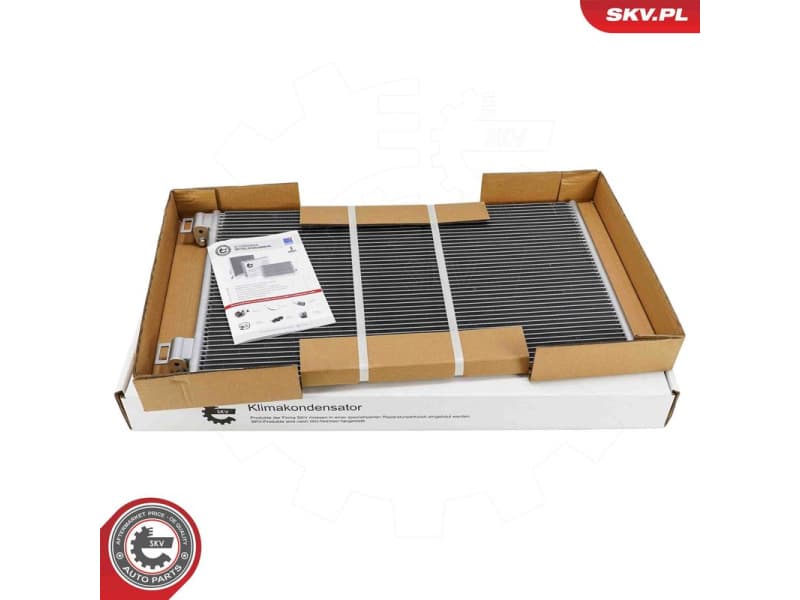 Condenser, air conditioning 86SKV058 - image 6