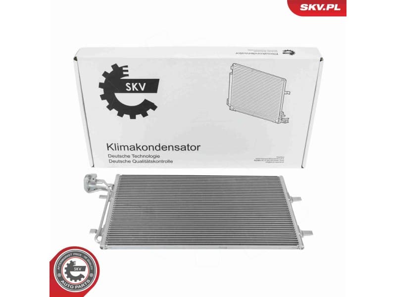 Condenser, air conditioning 86SKV074