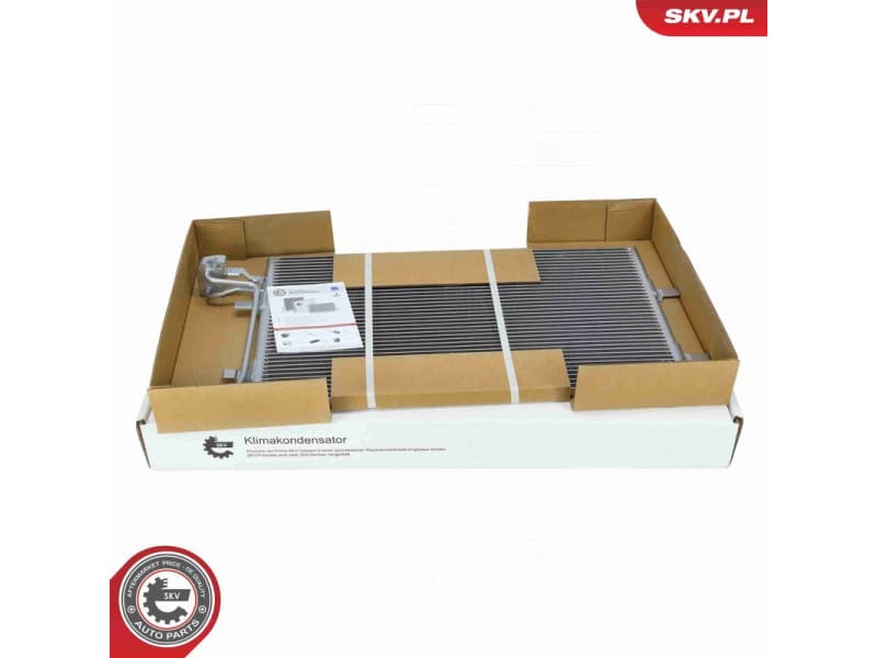 Condenser, air conditioning 86SKV074 - image 5