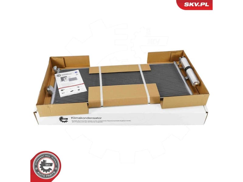 Condenser, air conditioning 86SKV256 - image 5