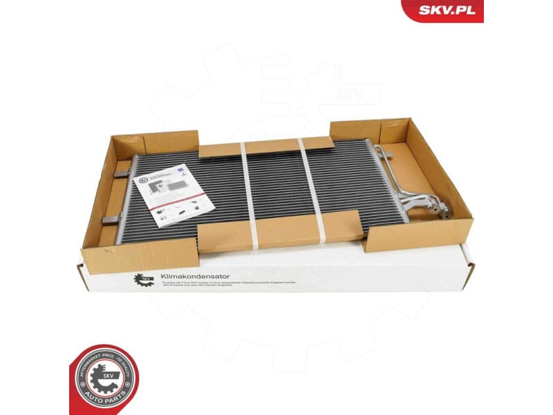 Condenser, air conditioning 86SKV045 - image 4