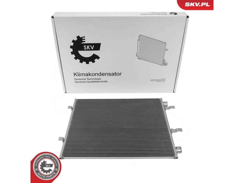 Condenser, air conditioning 86SKV105