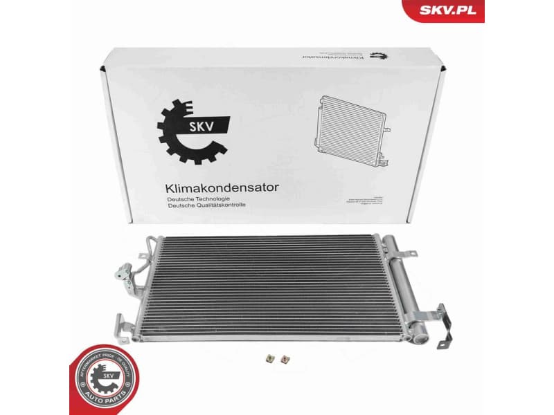 Condenser, air conditioning 86SKV593