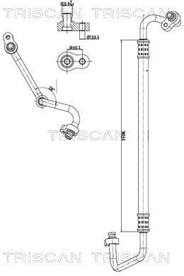 High/Low-pressure Line, air conditioning 9010 43002