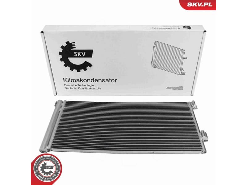 Condenser, air conditioning 86SKV079