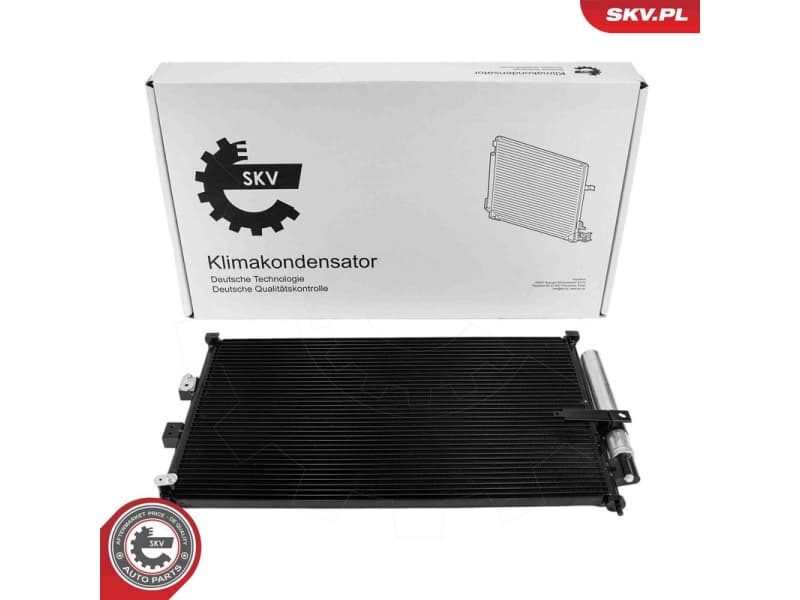 Condenser, air conditioning 86SKV160
