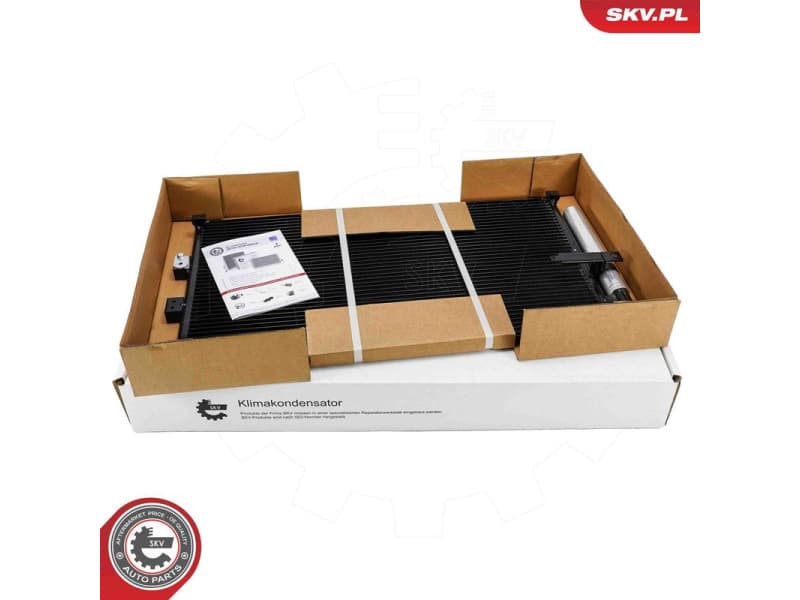 Condenser, air conditioning 86SKV160 - image 5