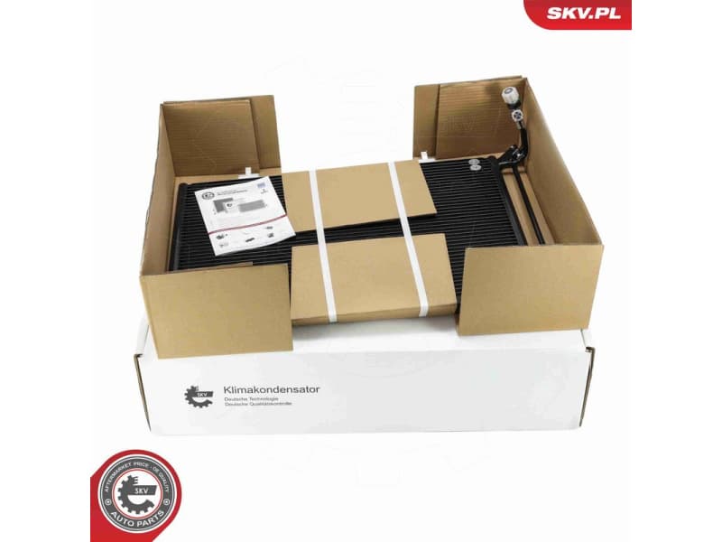 Condenser, air conditioning 86SKV396 - image 7